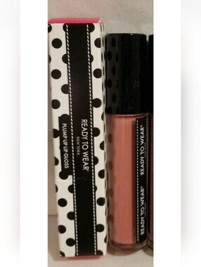 NEW Ready To Wear New York Plump Up Lip Gloss Exposed Makeup Lipstick Italy Y2k